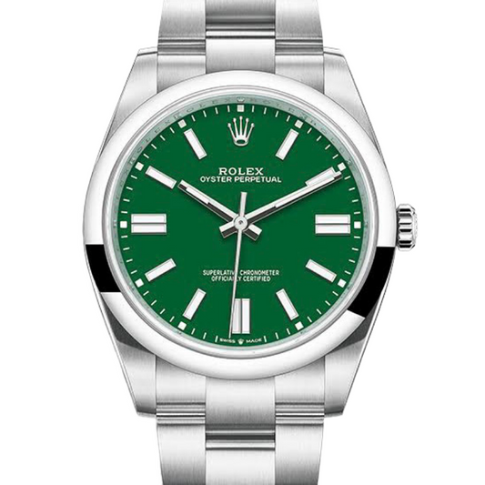 Rolex Oyster Perpetual 124300 Green - ART Luxury_Japan