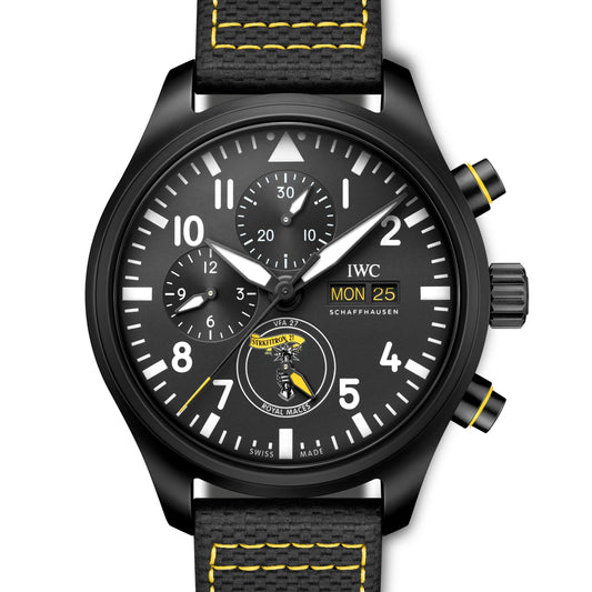 IWC Pilots Watch Chronograph Royal Maces IW389107 - ART Luxury_Japan