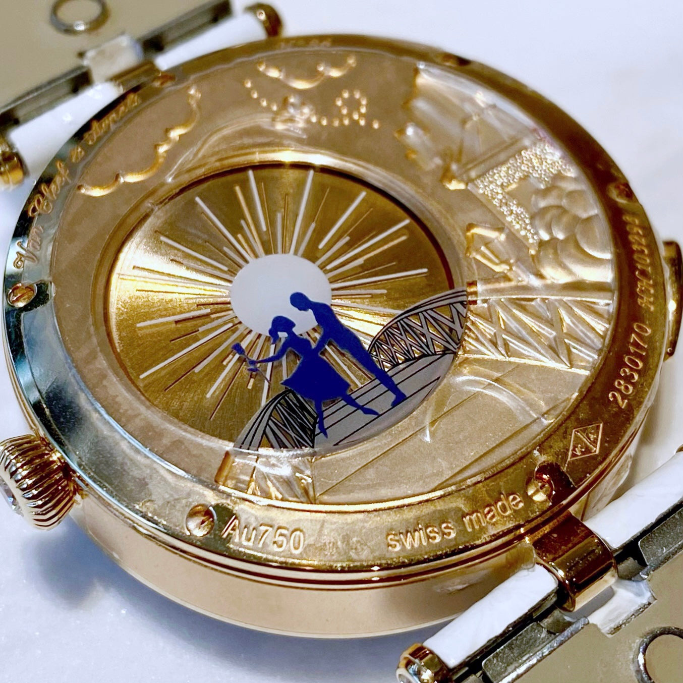 Van Cleef Lady Arpels Pont des Amoureux Jour VCARO8TZ00 - ART Luxury_Japan