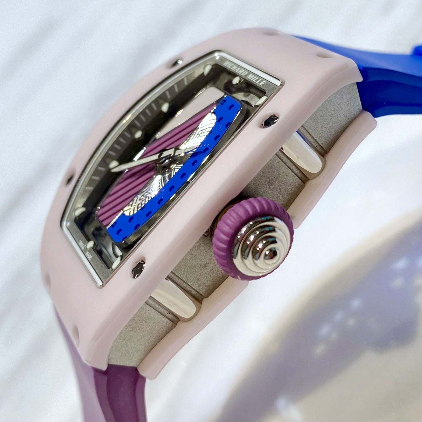 Richard Mille RM07-01 Automatic Winding Pastel Pink Ceramic - ART Luxury_Japan