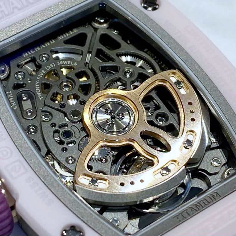 Richard Mille RM07-01 Automatic Winding Pastel Pink Ceramic - ART Luxury_Japan