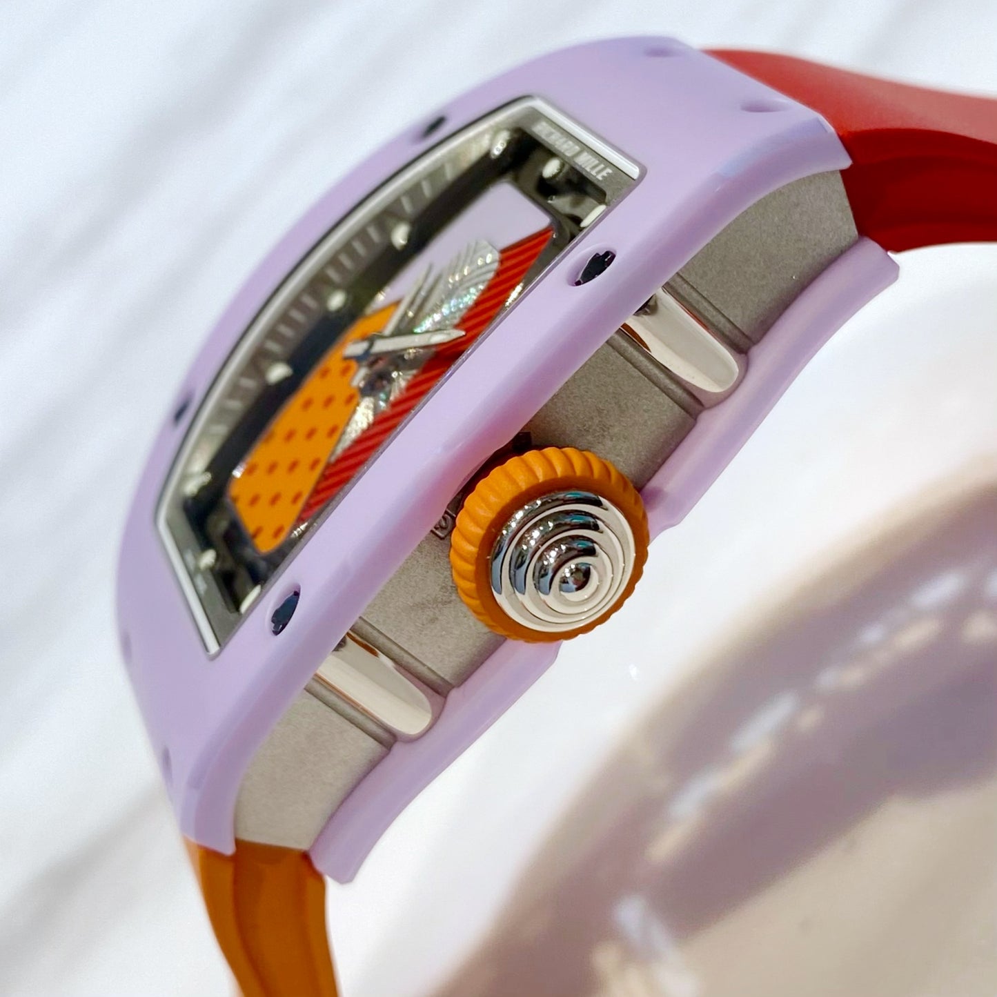 Richard Mille RM07-01 Automatic Winding Pastel Lavender Ceramic - ART Luxury_Japan