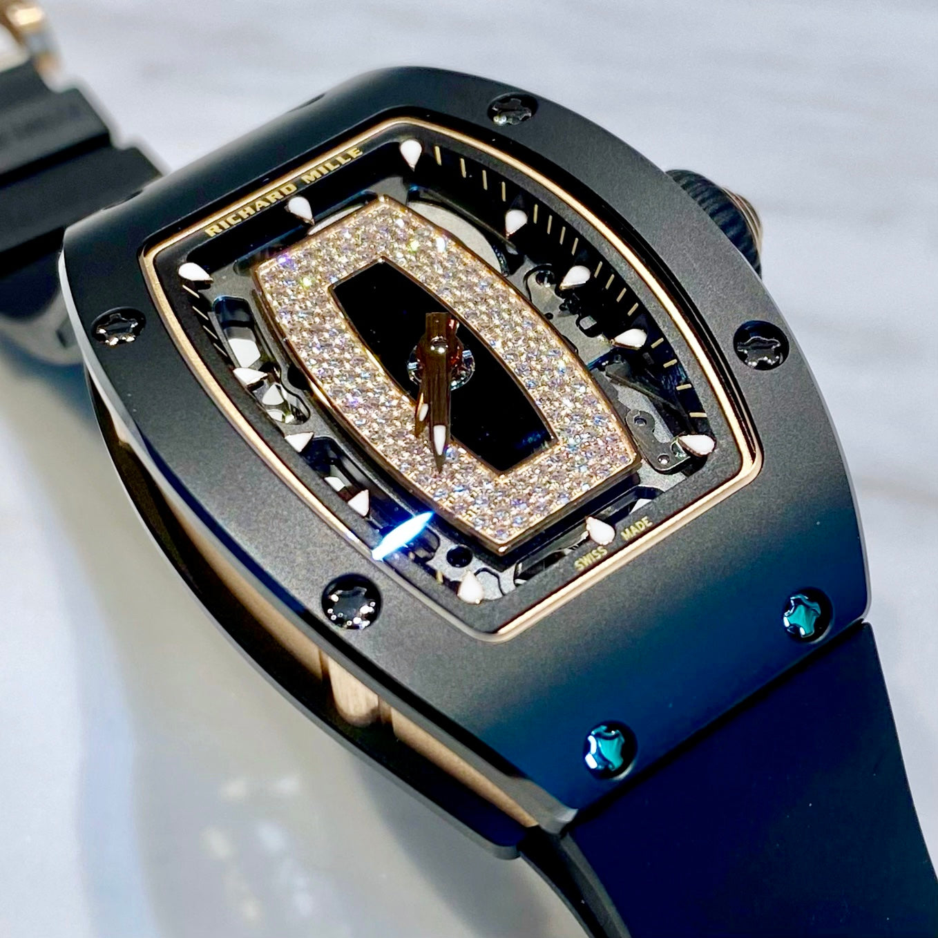 Richard Mille RM07-01 Automatic Winding Ceramic Onyx - ART Luxury_Japan