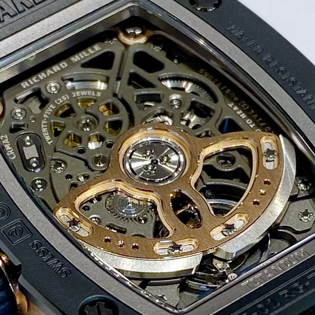 Richard Mille RM07-01 Automatic Winding Black Ceramic One Rows Diamond Jasper - ART Luxury_Japan