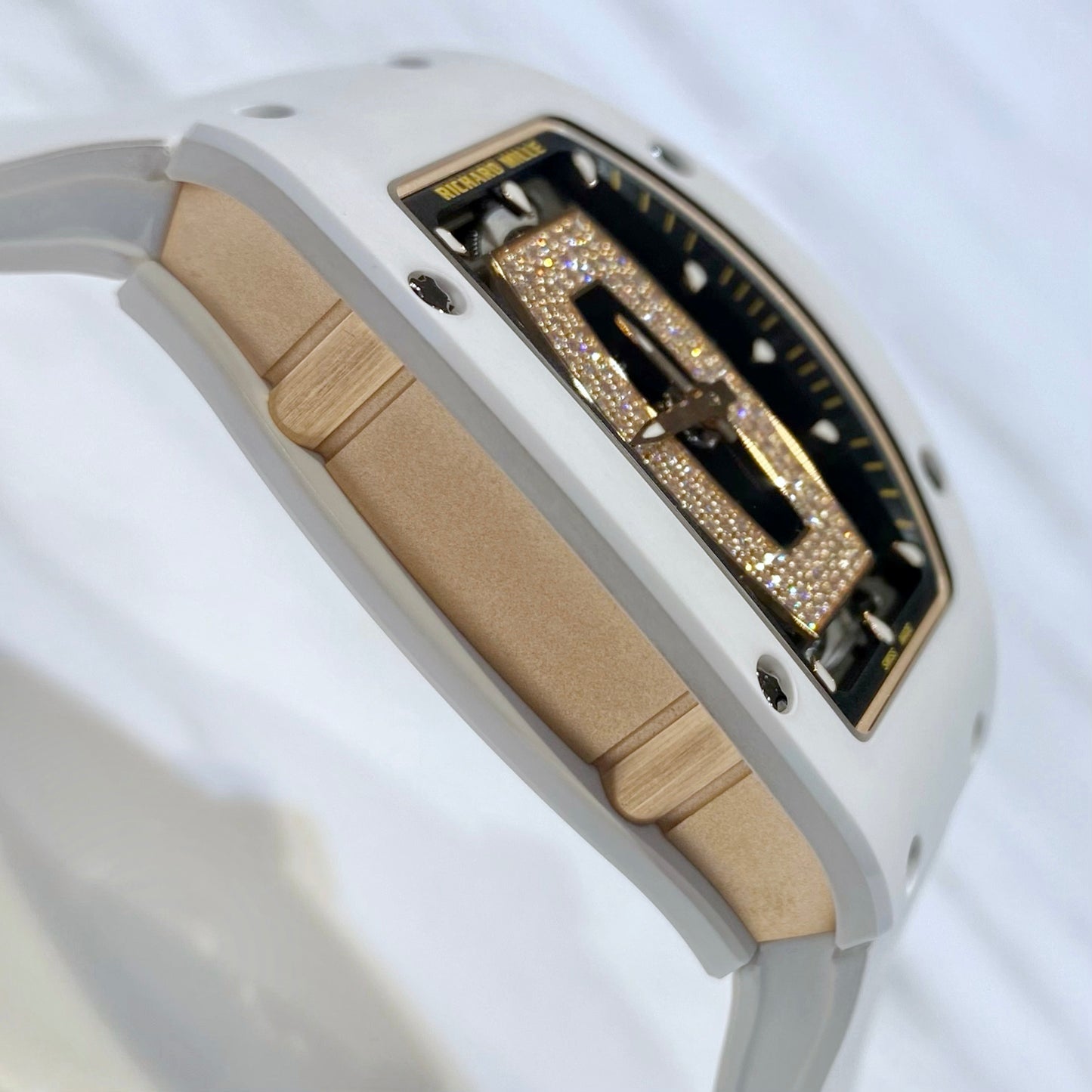 Richard Mille RM07-01 Automatic Winding White Ceramic Onyx - ART Luxury_Japan