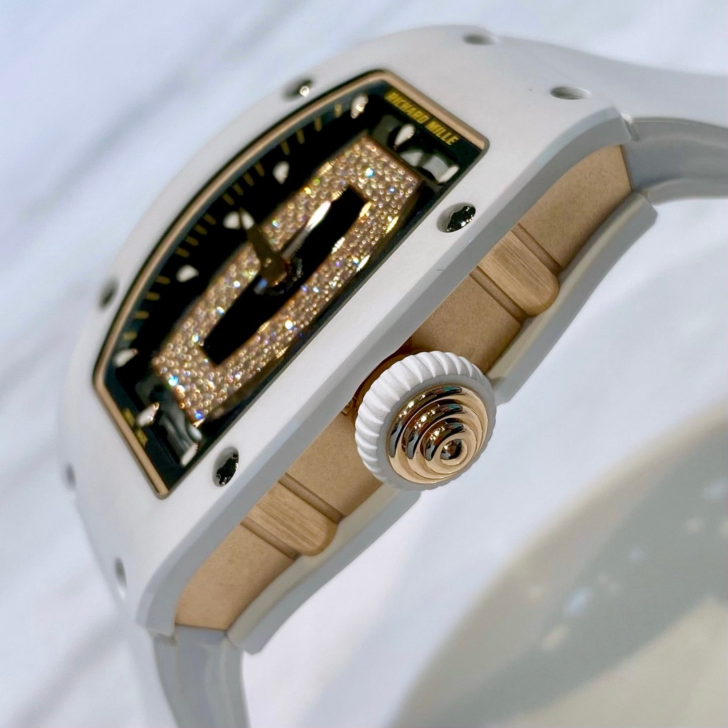 Richard Mille RM07-01 Automatic Winding White Ceramic Onyx - ART Luxury_Japan