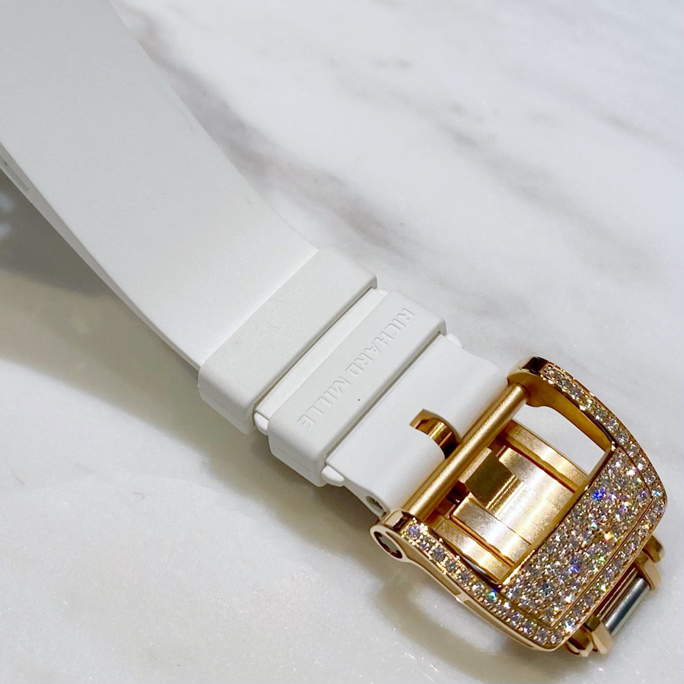 Richard Mille RM07-01 Automatic Winding Rose Gold Snow Set MOP - ART Luxury_Japan