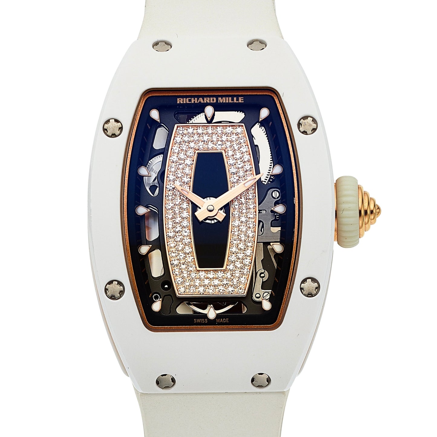 Richard Mille RM07-01 Automatic Winding White Ceramic Onyx - ART Luxury_Japan