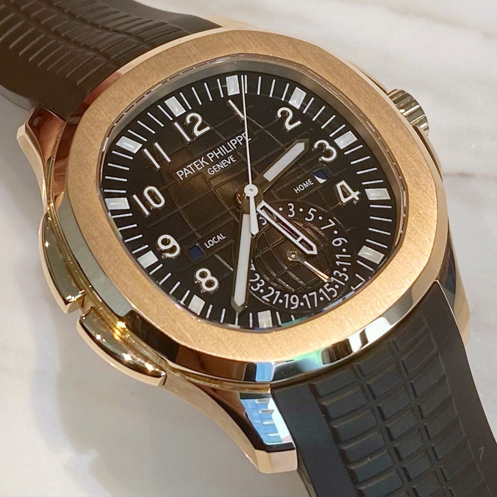 Patek Philippe Aquanaut Travel Time 5164R-001 - ART Luxury_Japan