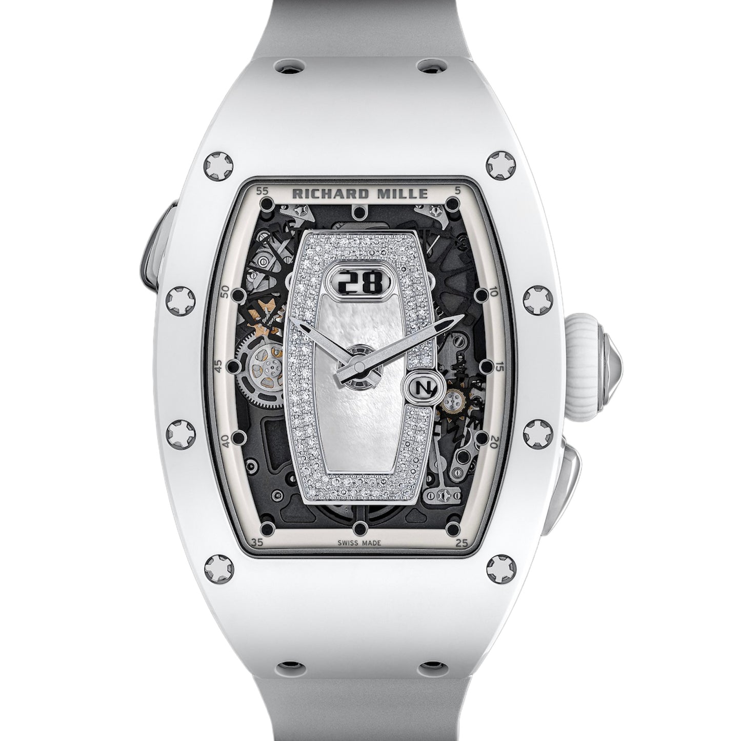 Richard Mille RM037 White Ceramic MOP - ART Luxury_Japan