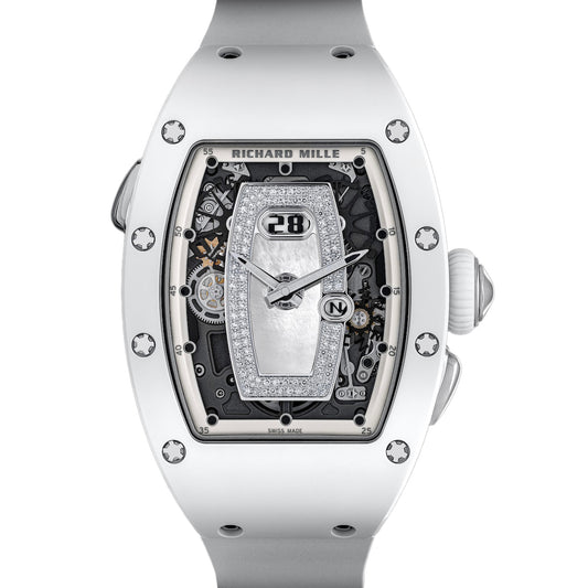 Richard Mille RM037 White Ceramic MOP - ART Luxury_Japan