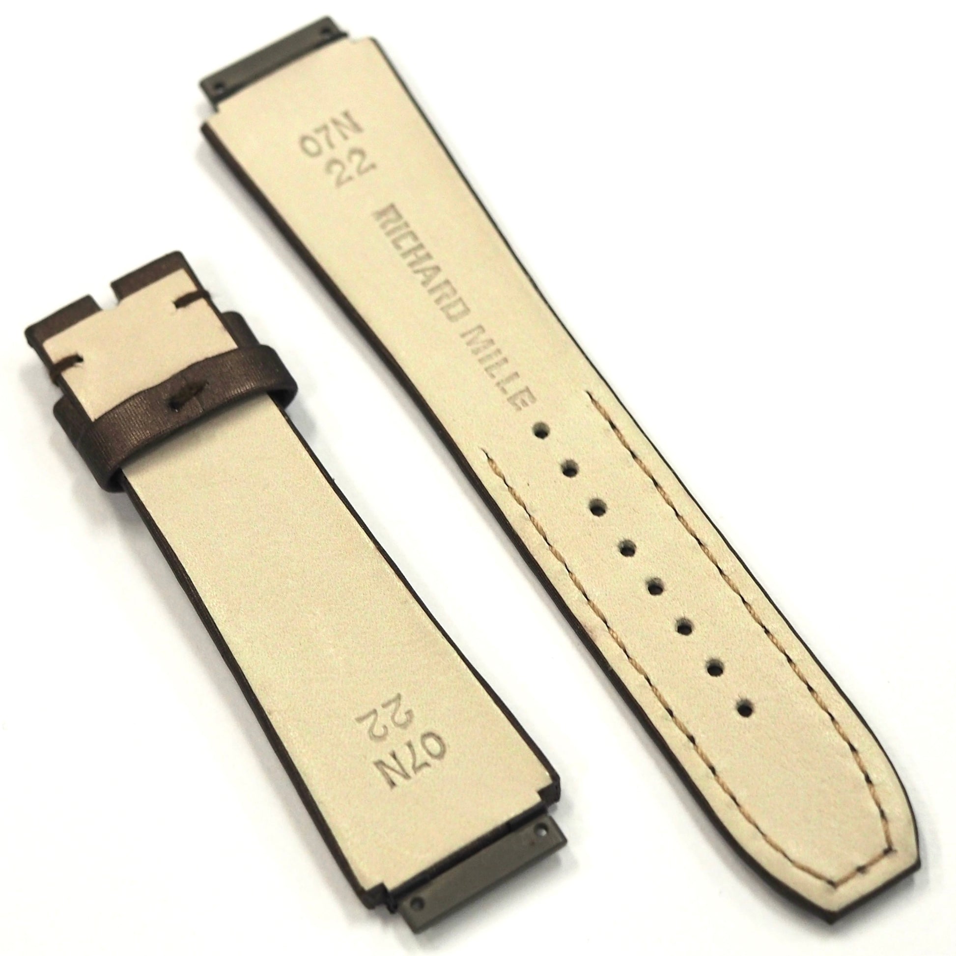 Richard Mille RM07 LEATHER STRAP BROWN M SIZE - ART Luxury_Japan