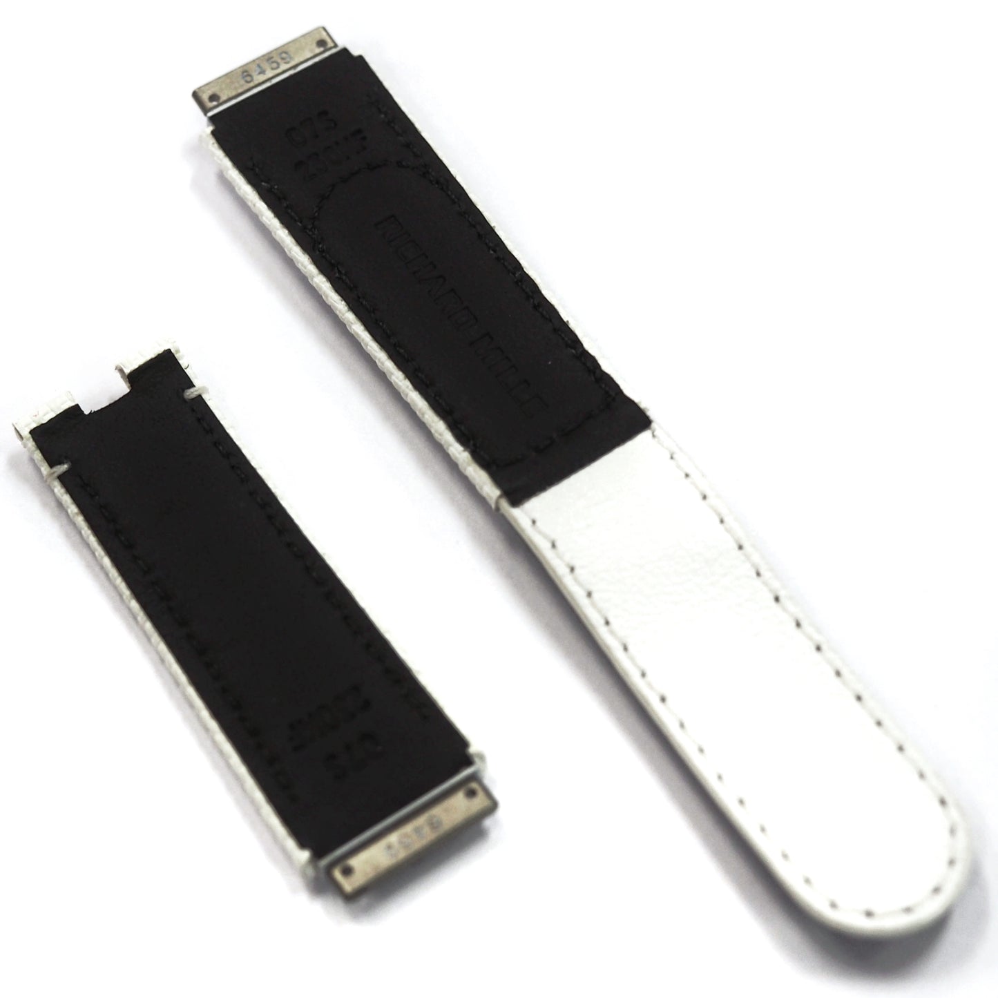 Richard Mille RM07 VELCRO & LEATHER STRAP WHITE S SIZE - ART Luxury_Japan