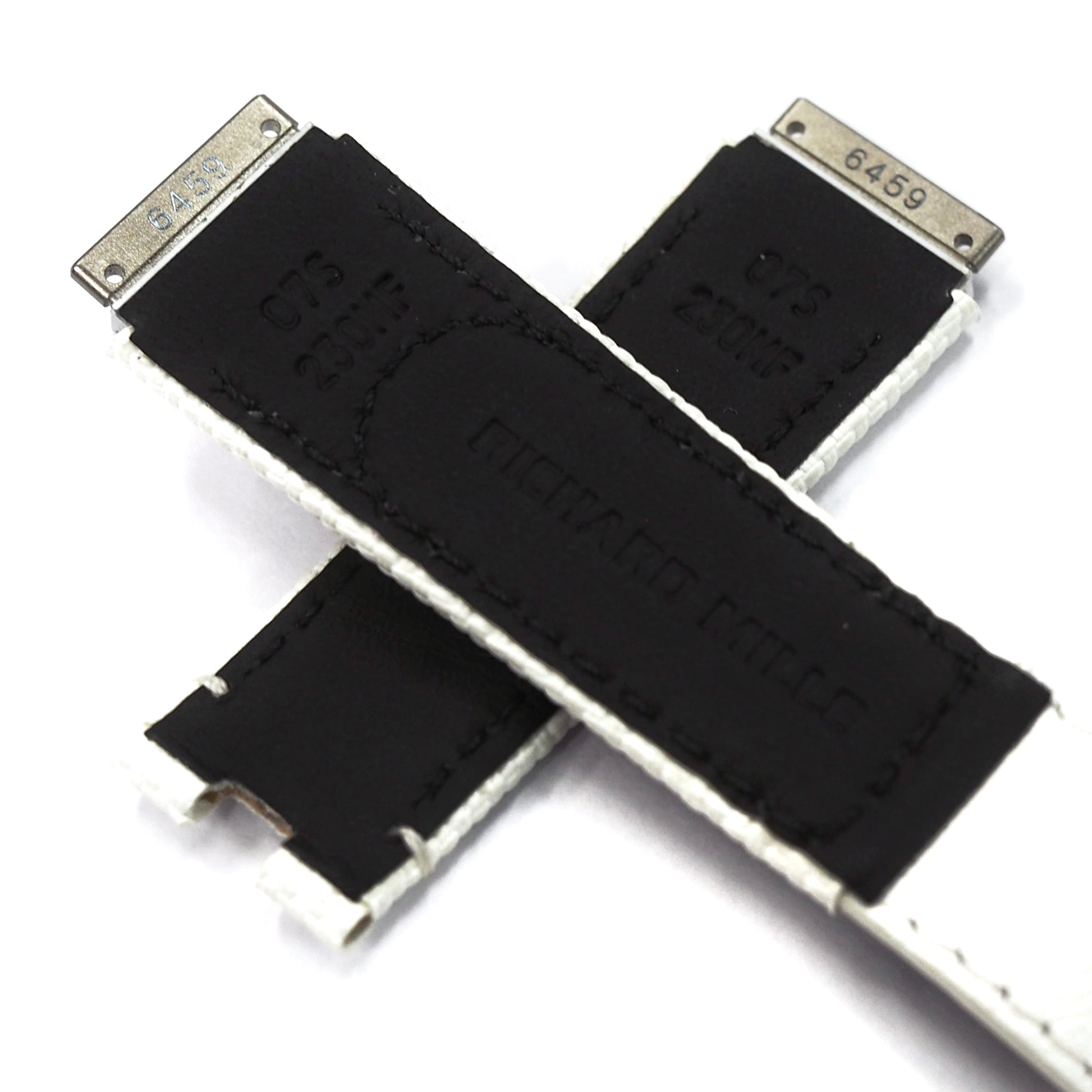 Richard Mille RM07 VELCRO & LEATHER STRAP WHITE S SIZE - ART Luxury_Japan