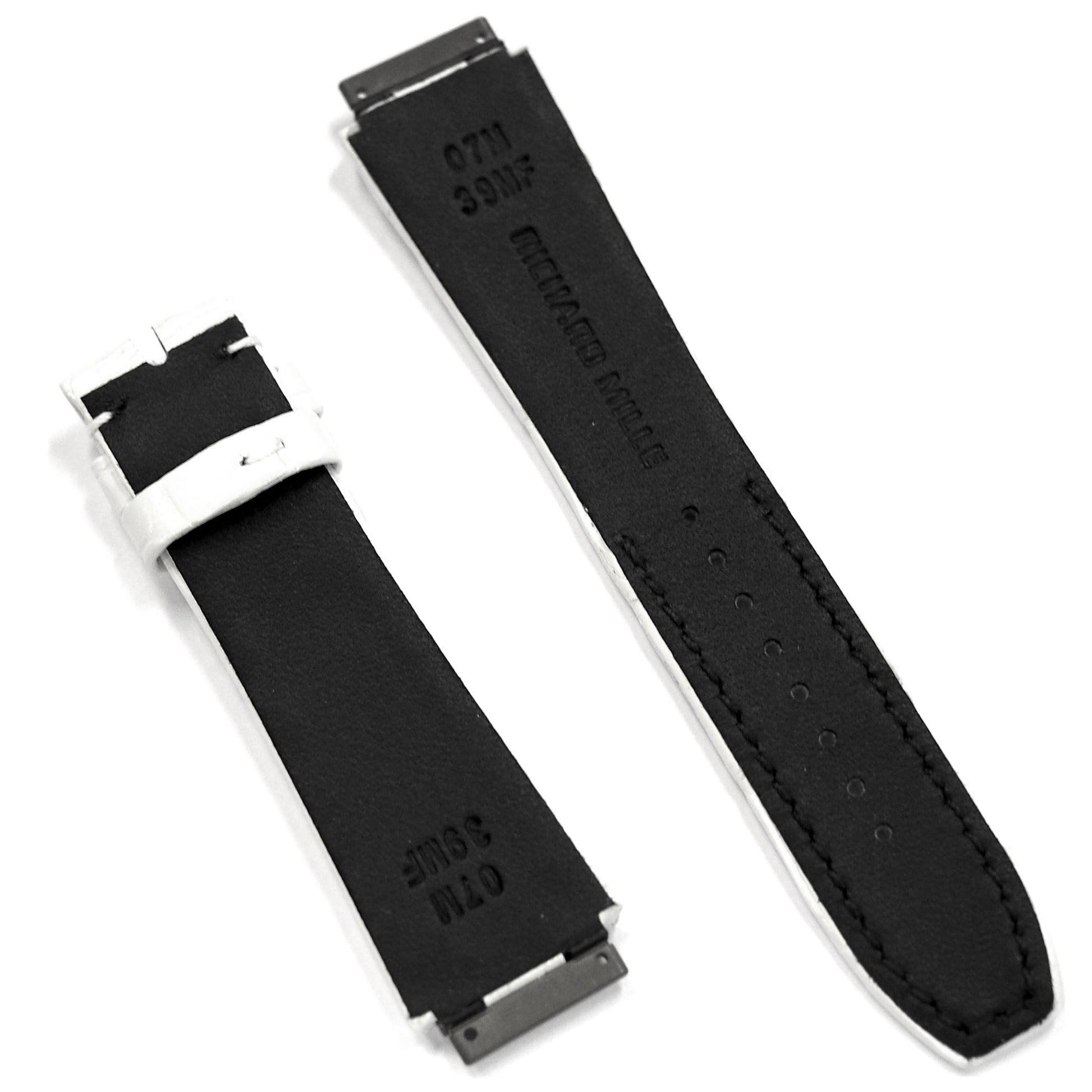 Richard Mille RM07 ALLIGATOR STRAP WHITE M SIZE - ART Luxury_Japan