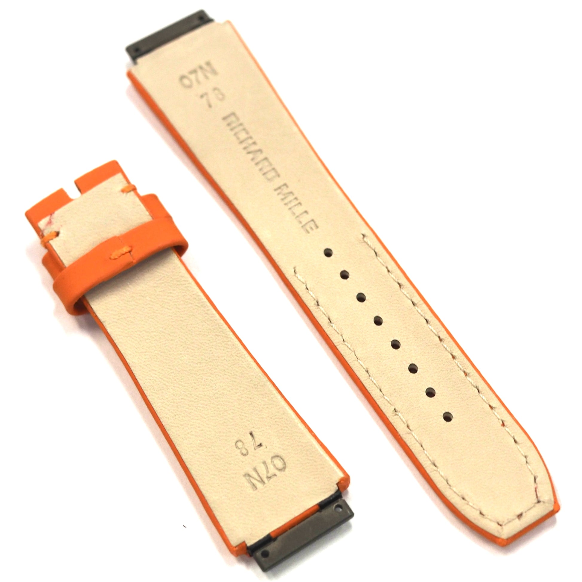 Richard Mille RM07 LEATHER STRAP ORANGE M SIZE - ART Luxury_Japan