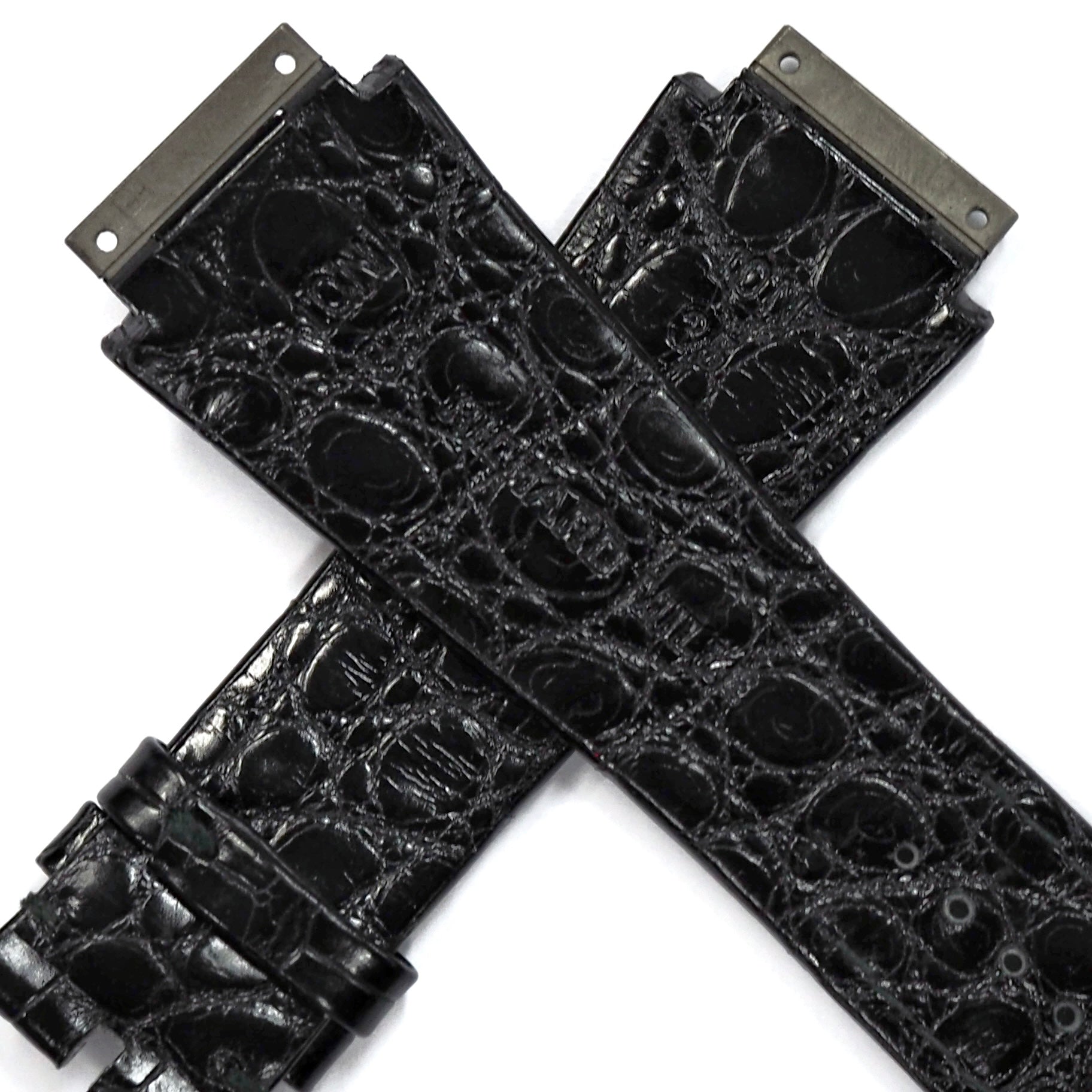 Richard Mille RM10 ALLIGATOR STRAP GLOSSY BLACK M SIZE - ART Luxury_Japan