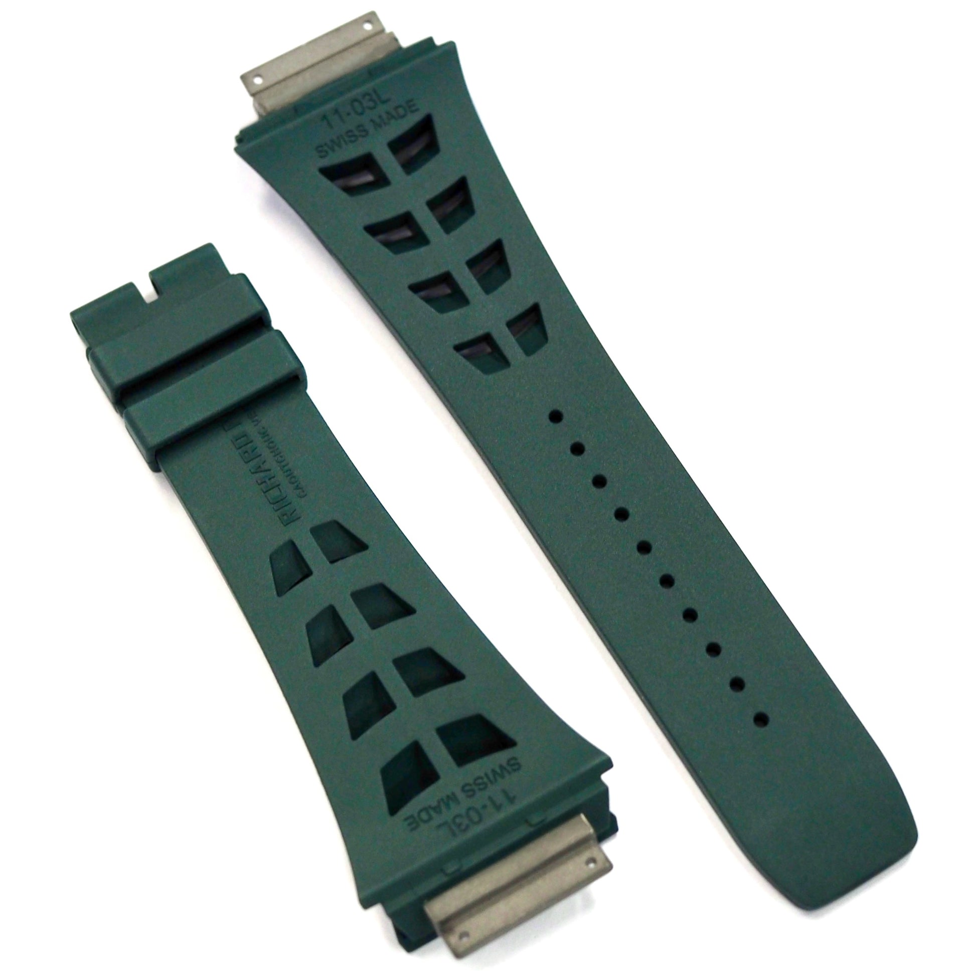 Richard Mille RM11-03 RUBBER STRAP DARK GREEN L SIZE - ART Luxury_Japan