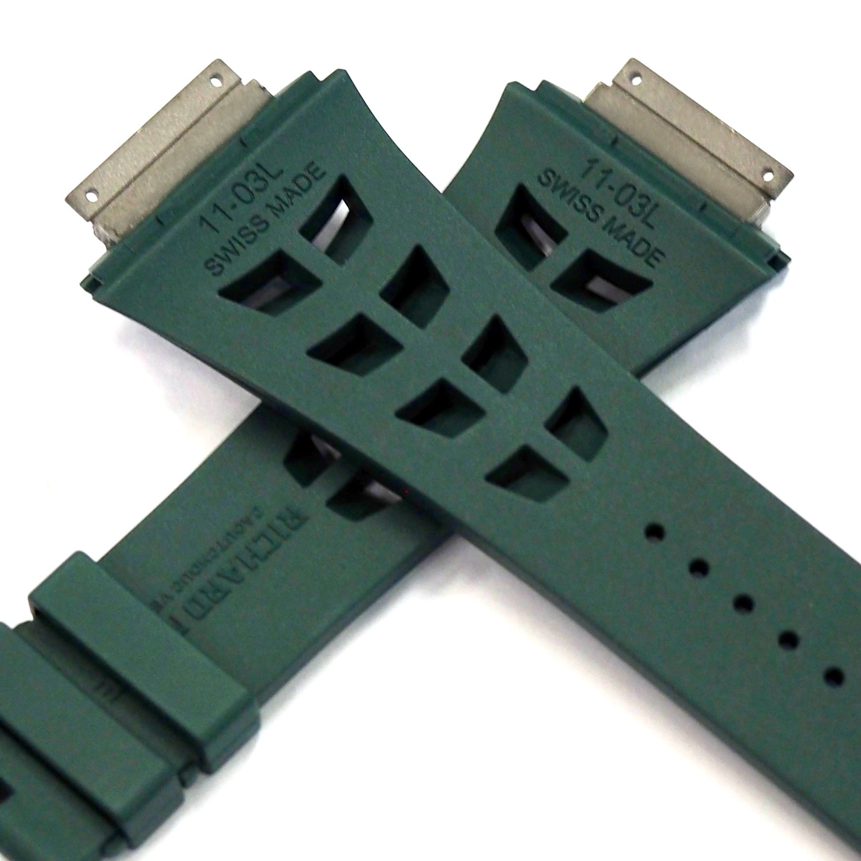 Richard Mille RM11-03 RUBBER STRAP DARK GREEN L SIZE - ART Luxury_Japan