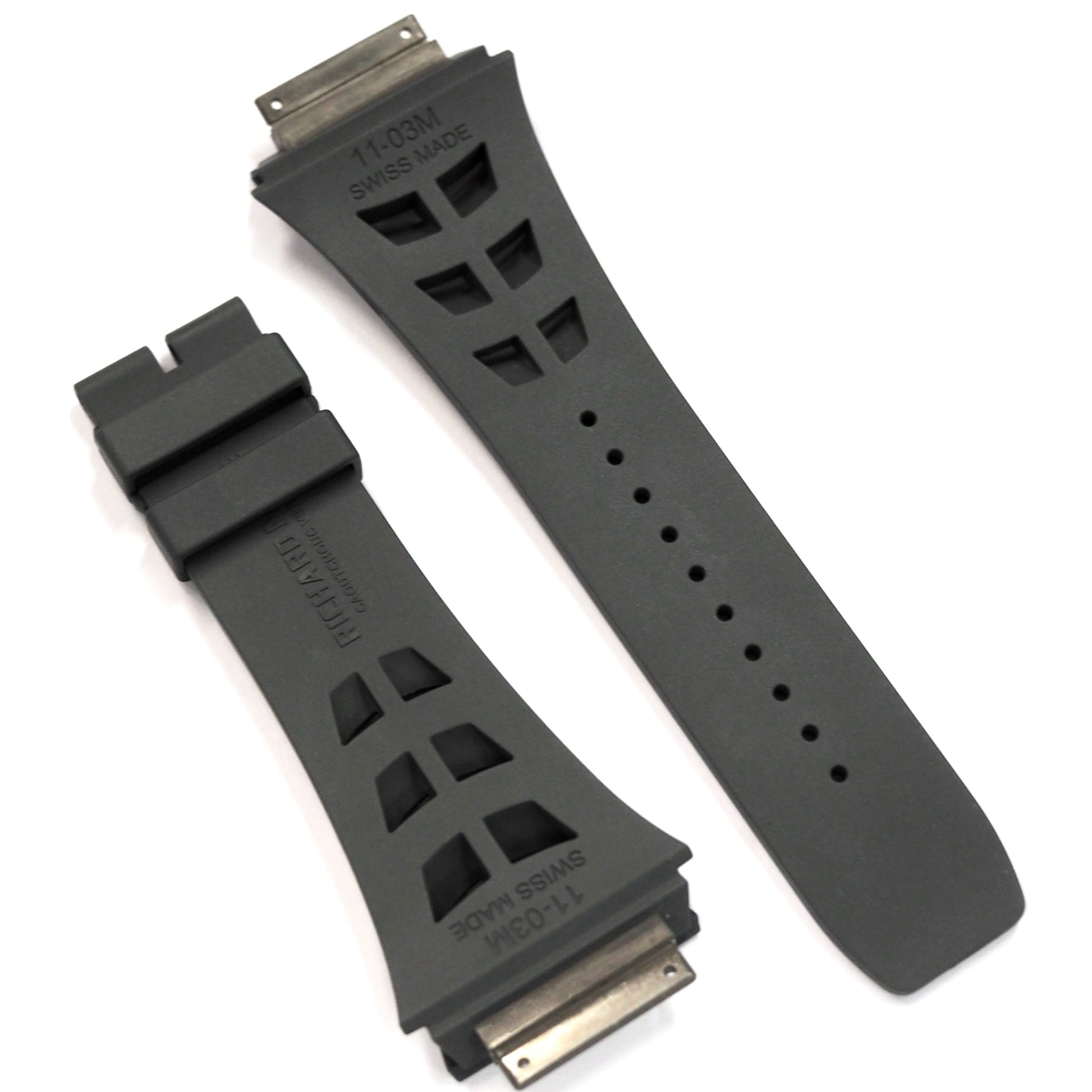 Richard Mille RM11-03 RUBBER STRAP DARK GREY M SIZE - ART Luxury_Japan