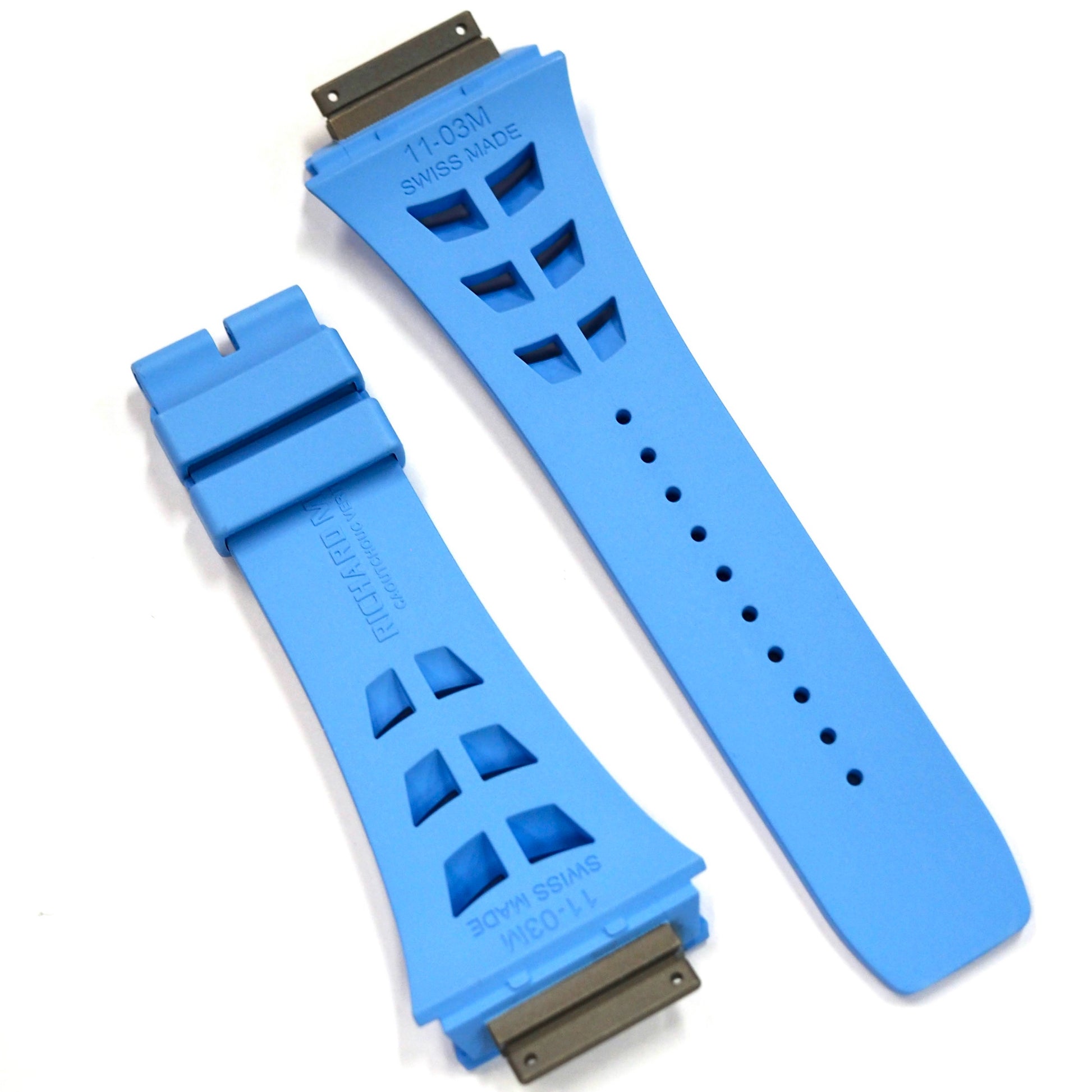 Richard Mille RM11-03 RUBBER STRAP LIGHT BLUE M SIZE - ART Luxury_Japan