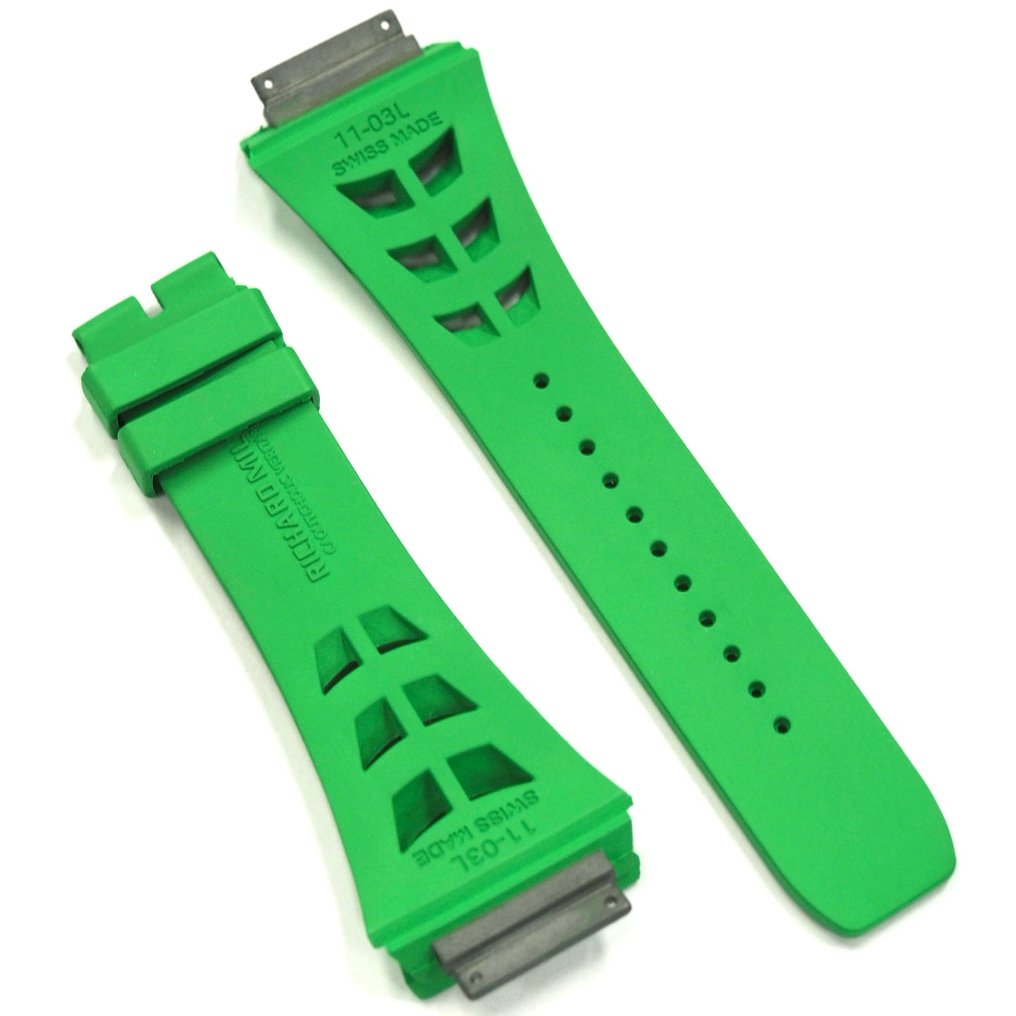 Richard Mille RM11-03 RUBBER STRAP LIGHT GREEN L SIZE - ART Luxury_Japan