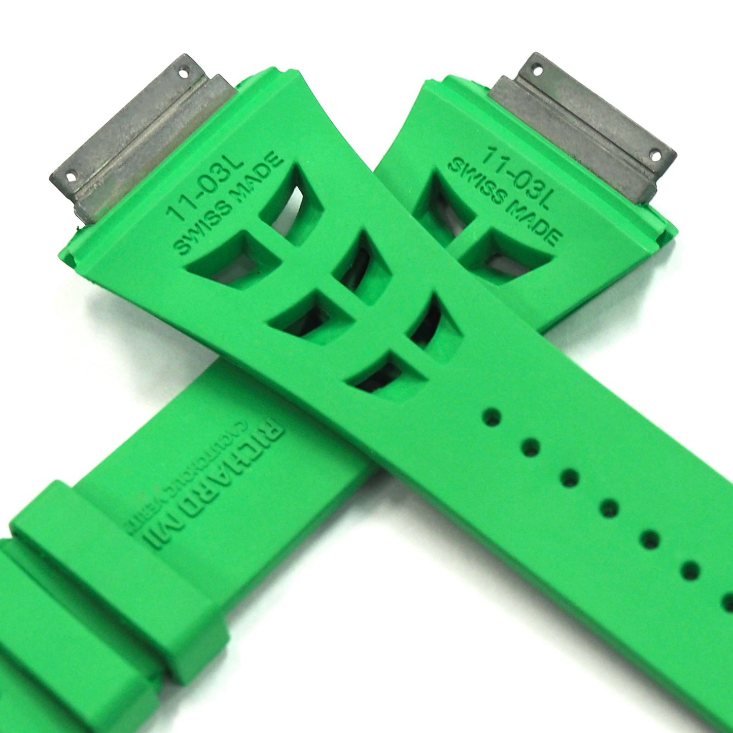Richard Mille RM11-03 RUBBER STRAP LIGHT GREEN L SIZE - ART Luxury_Japan