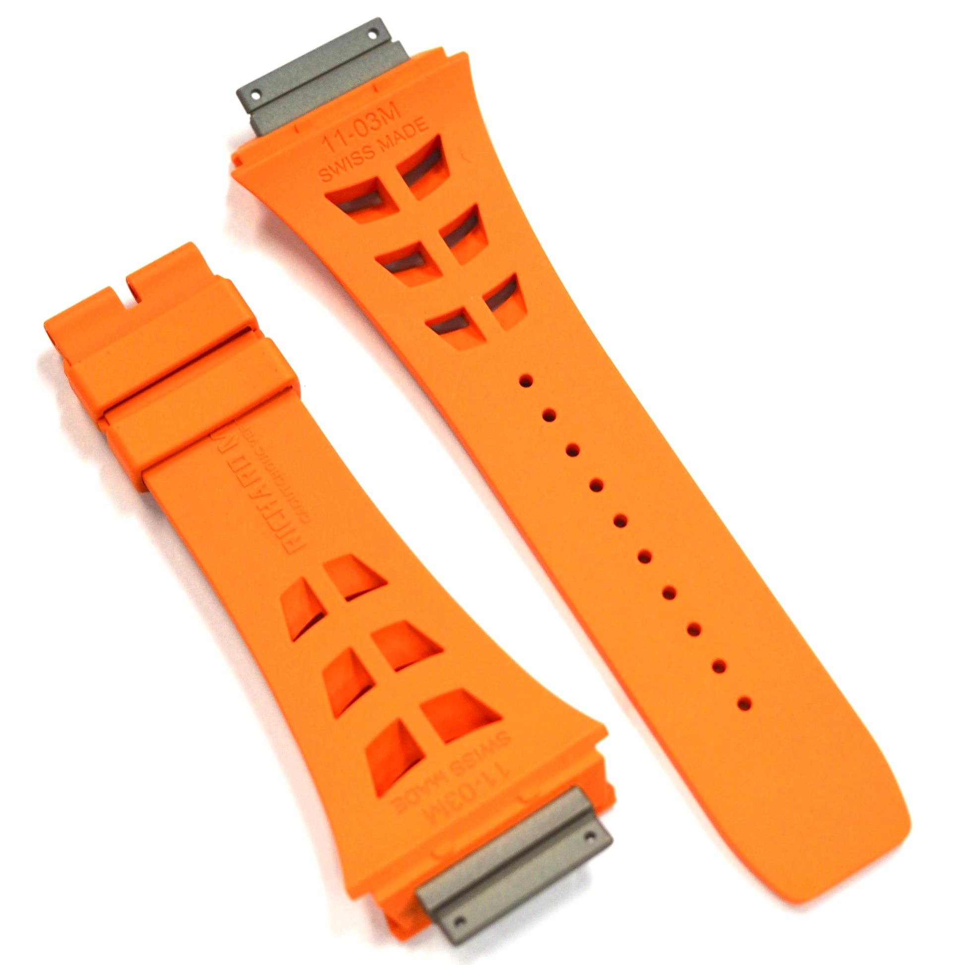 Richard Mille RM11-03 RUBBER STRAP ORANGE M SIZE - ART Luxury_Japan