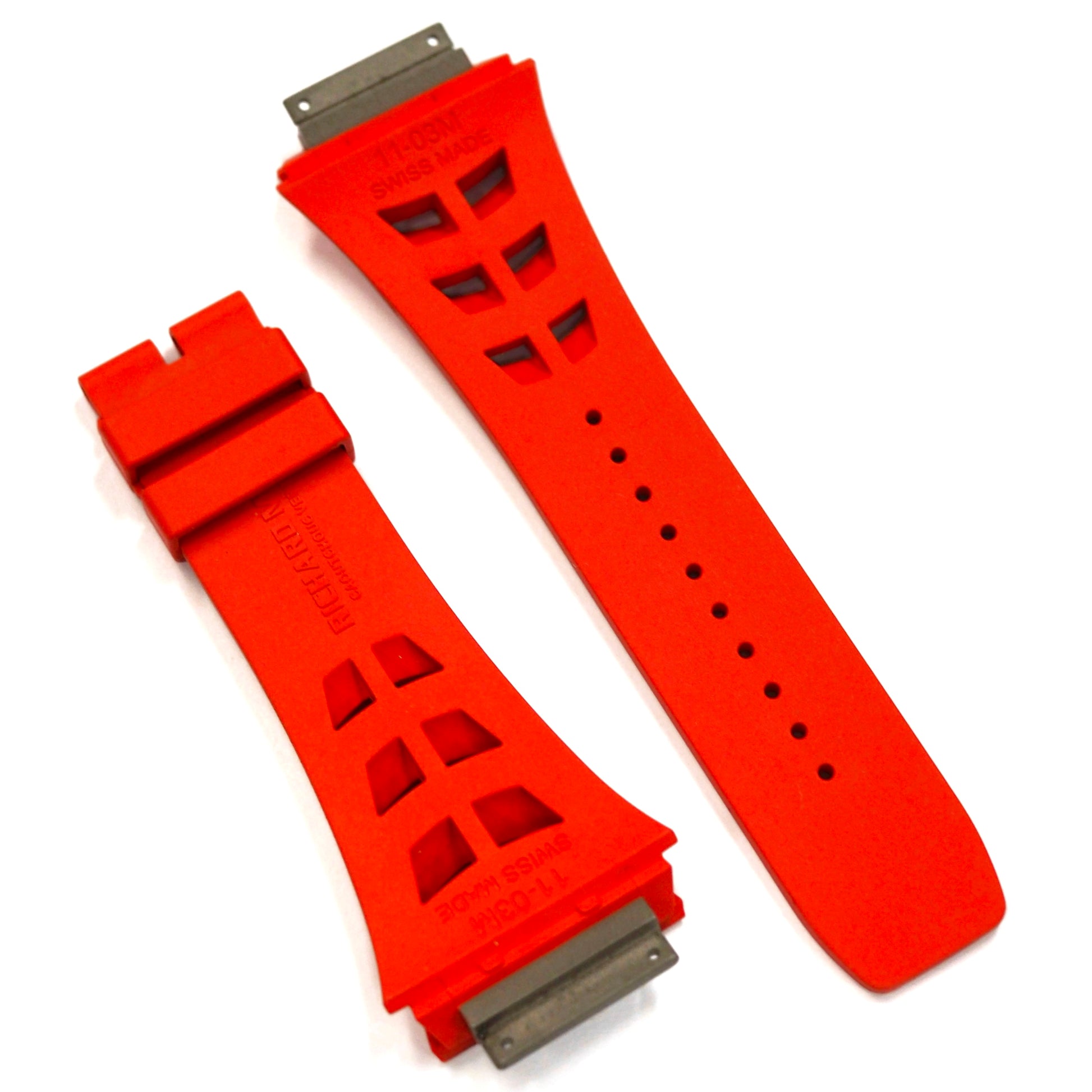 Richard Mille RM11-03 RUBBER STRAP RED M SIZE - ART Luxury_Japan