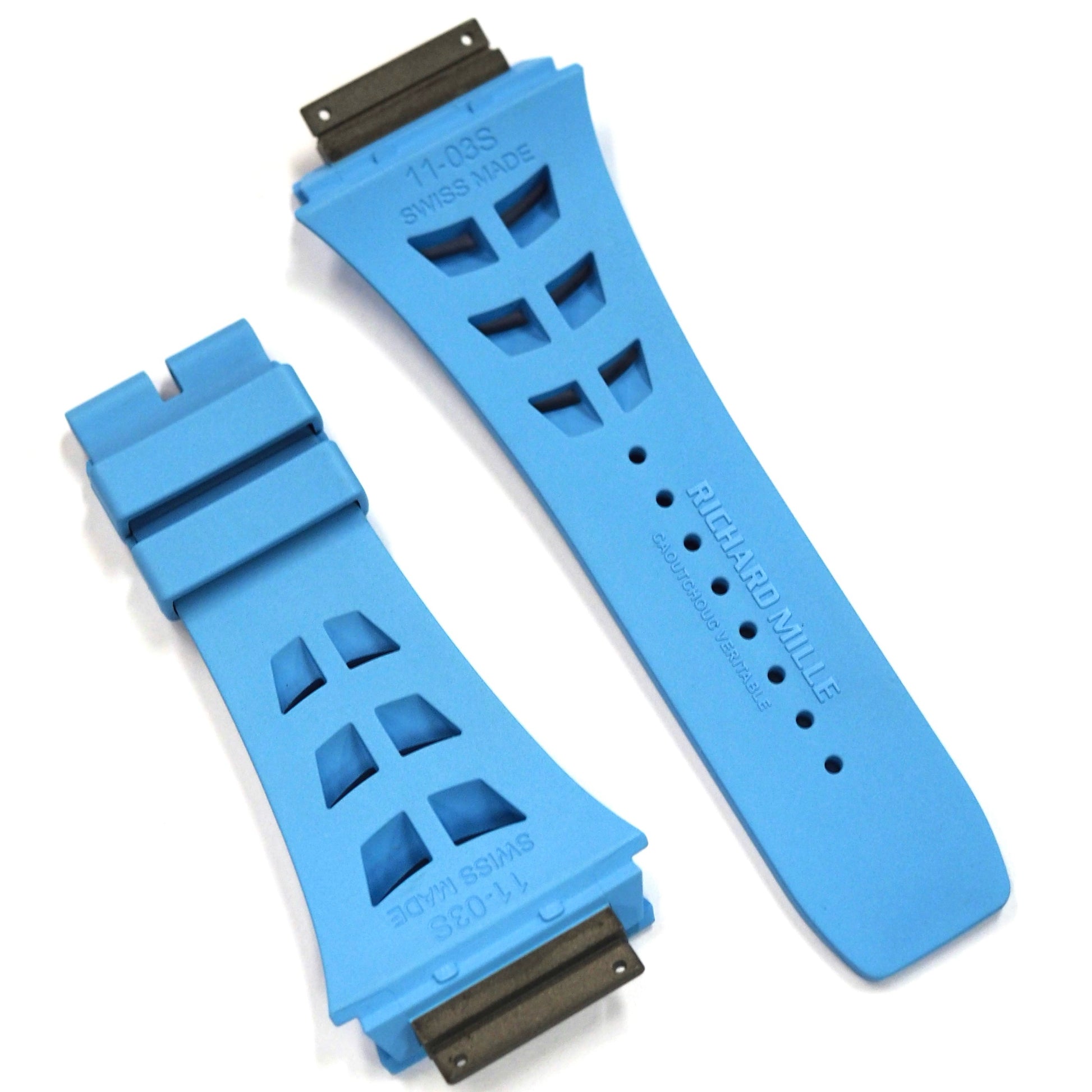 Richard Mille RM11-03 RUBBER STRAP SKY BLUE S SIZE - ART Luxury_Japan