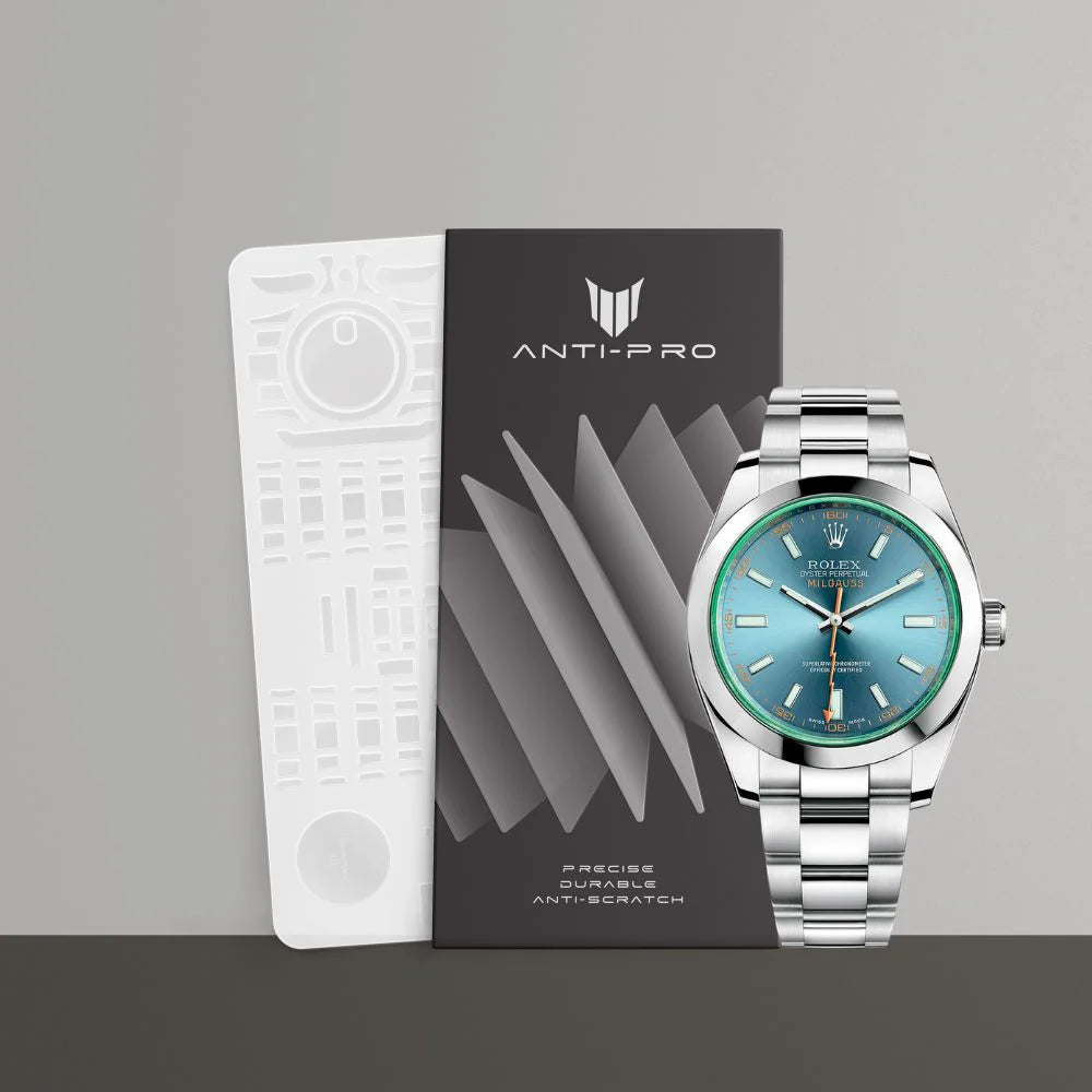 Anti-Pro Rolex Milgauss 40mm 116400 Series Oyster Bracelet Watch Protection Film - ART Luxury_Japan