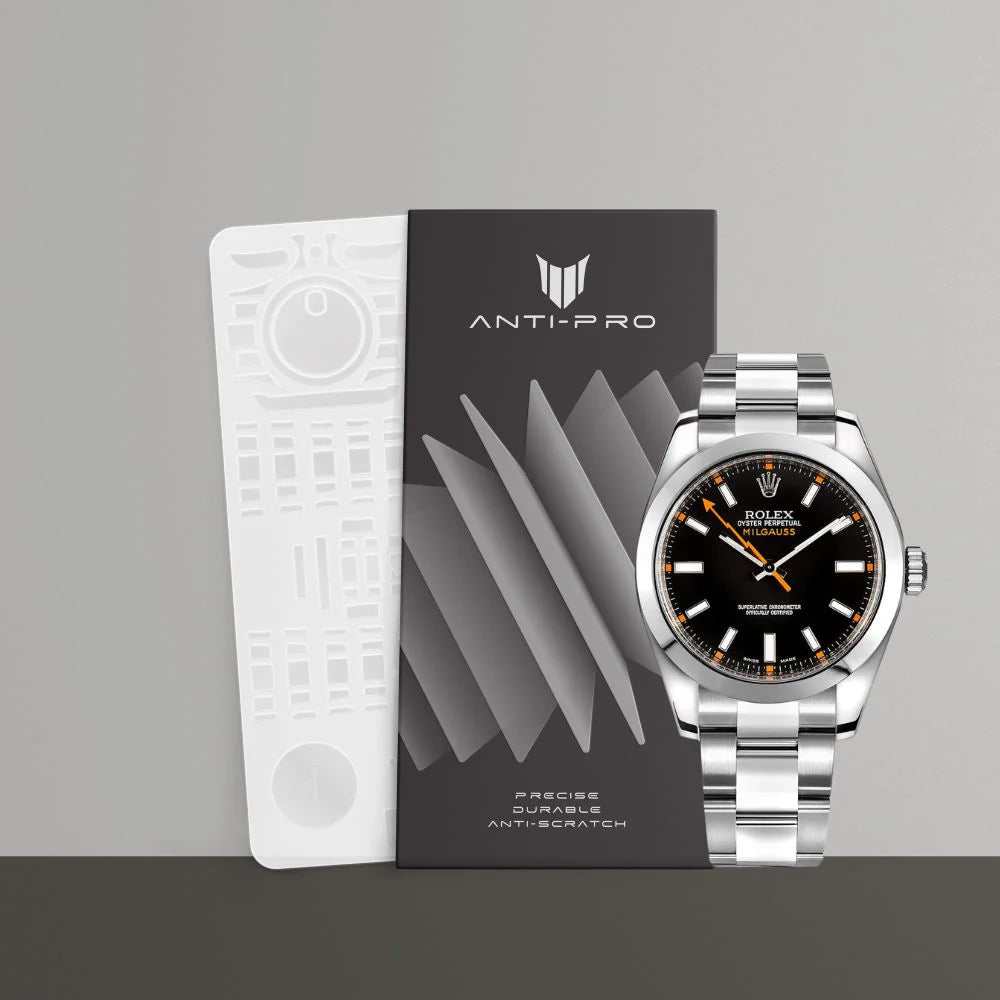 Anti-Pro Rolex Milgauss 40mm 116400 Series Oyster Bracelet Watch Protection Film - ART Luxury_Japan