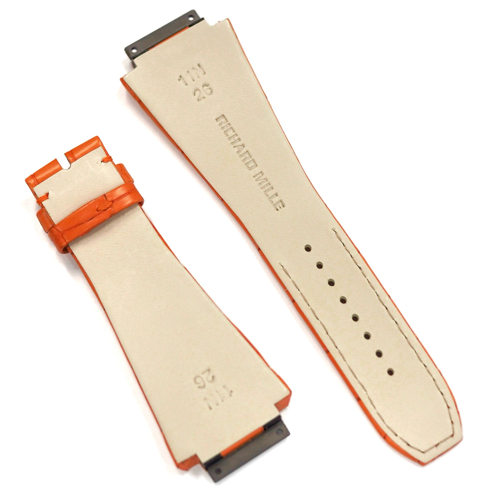 Richard Mille RM11 ALLIGATOR STRAP ORANGE M SIZE - ART Luxury_Japan