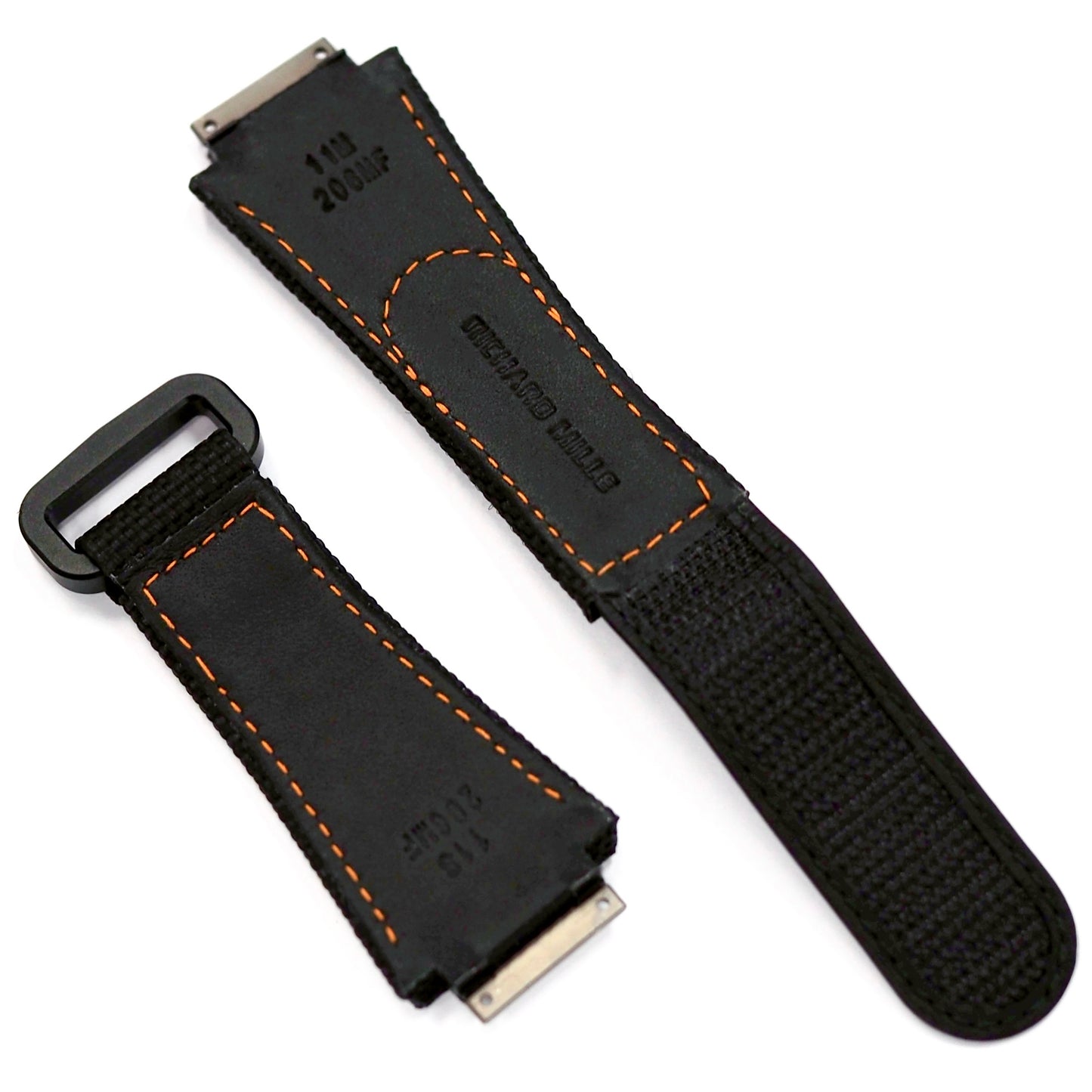 Richard Mille RM11 VELCRO STRAP BLACK / ORANGE M SIZE - ART Luxury_Japan