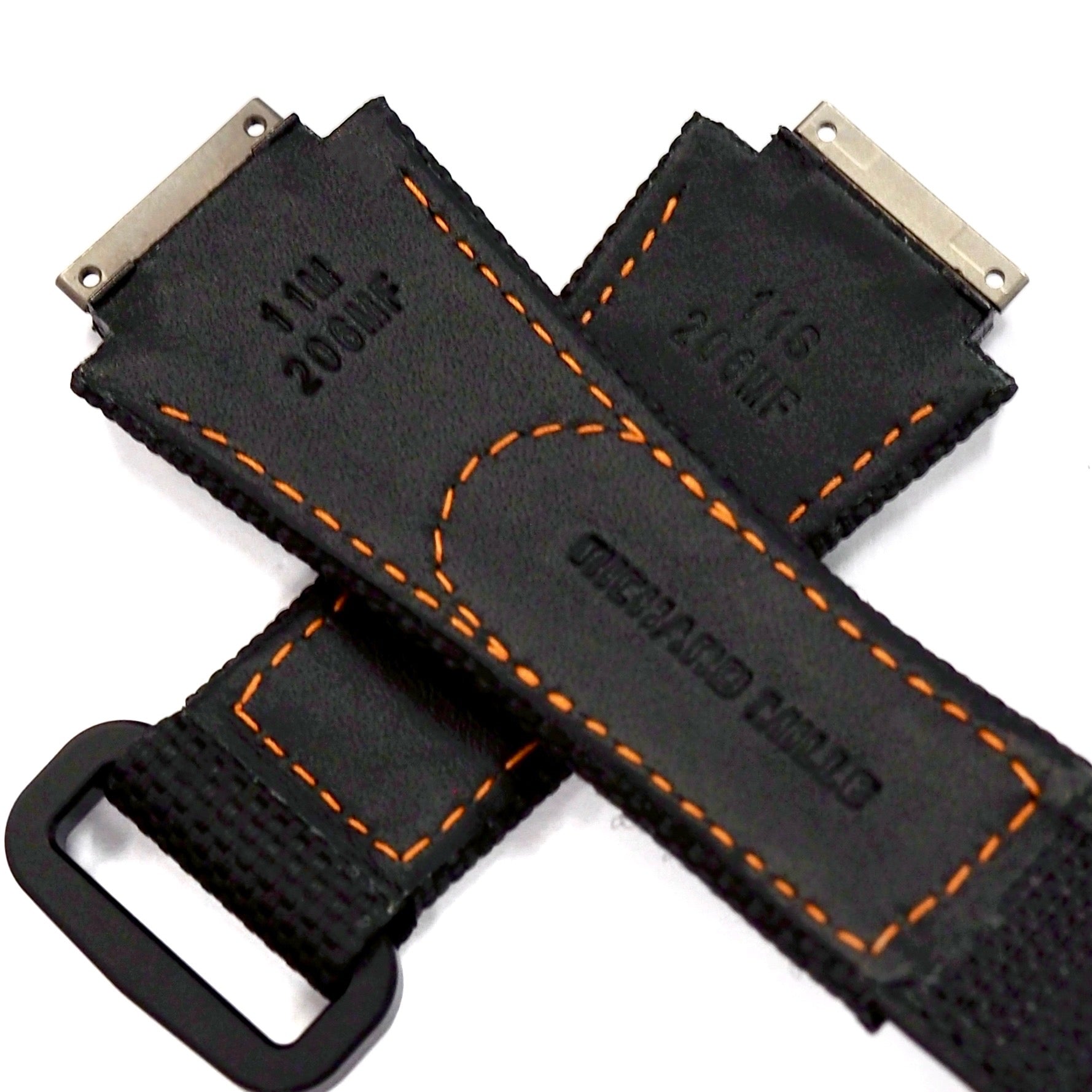 Richard Mille RM11 VELCRO STRAP BLACK / ORANGE M SIZE - ART Luxury_Japan