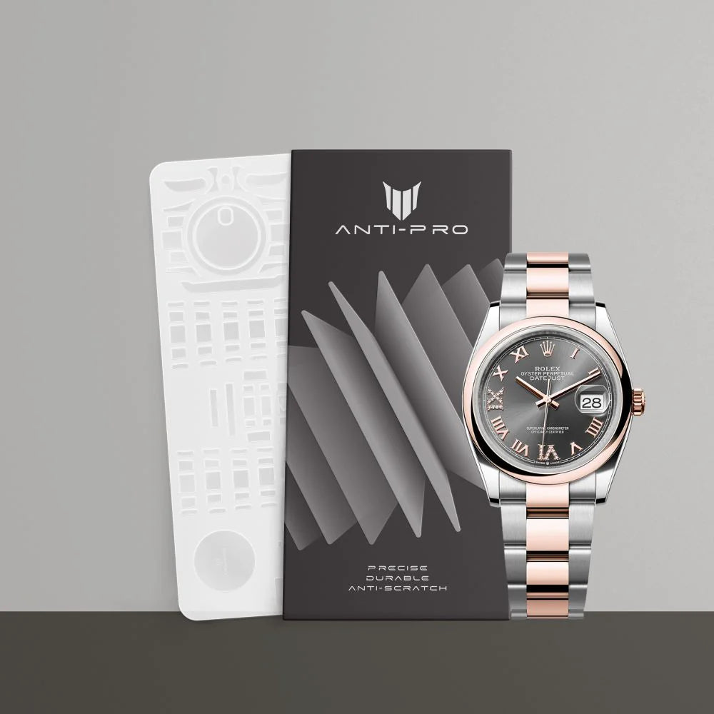 Anti-Pro Rolex Datejust 36mm 126200 Series Oyster Bracelet Watch Protection Film - ART Luxury_Japan