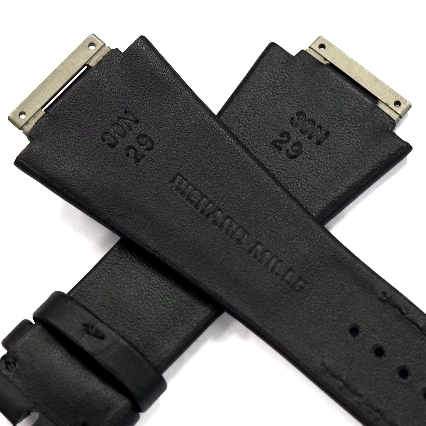Richard Mille RM30 LEATHER STRAP BLACK M SIZE - ART Luxury_Japan