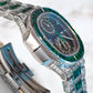 Patek Philippe Nautilus Chronograph Travel Time Baguette Emerald 5990/1423G-001 - ART Luxury_Japan