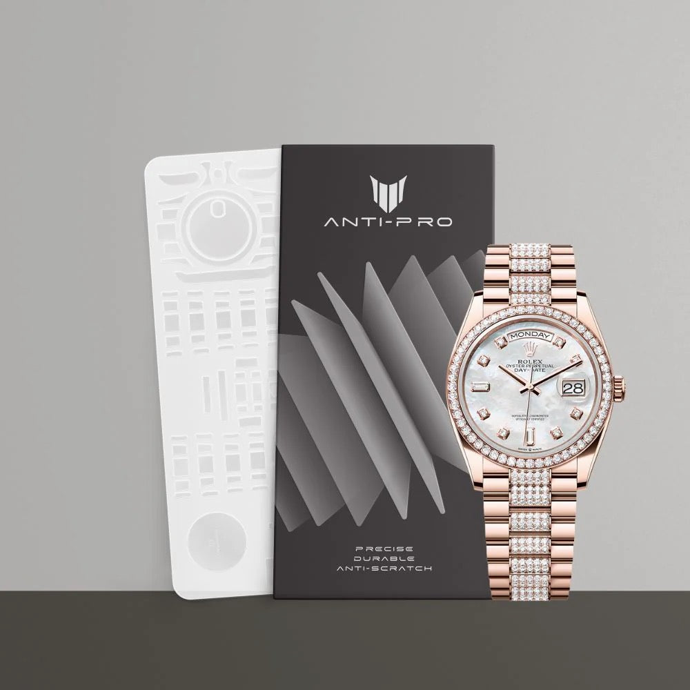 Anti-Pro Rolex Day-date36 36mm 128235 President bracelet Series Watch Protection Film - ART Luxury_Japan