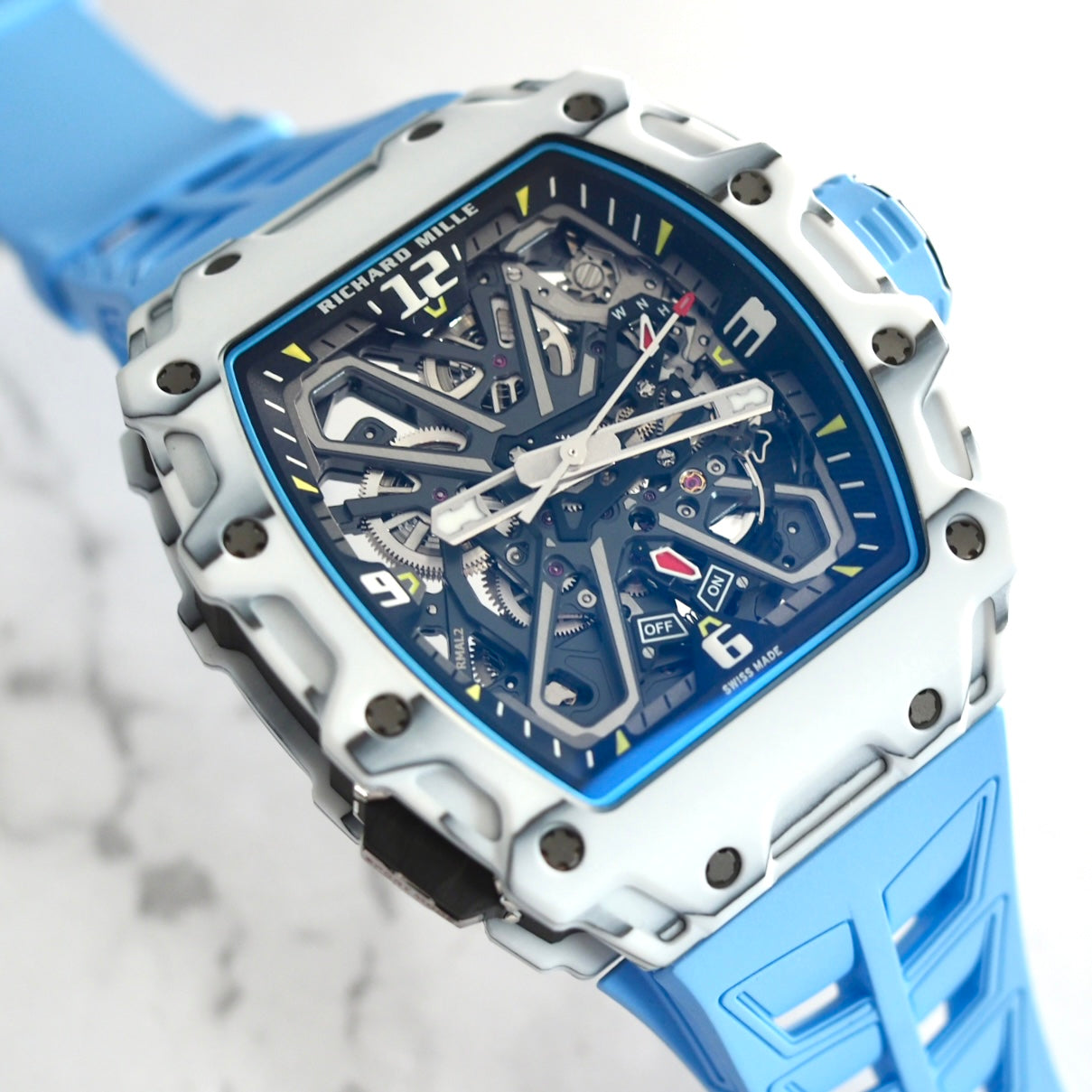 Richard Mille RM35-03 Automatic Winding Rafael White - ART Luxury_Japan