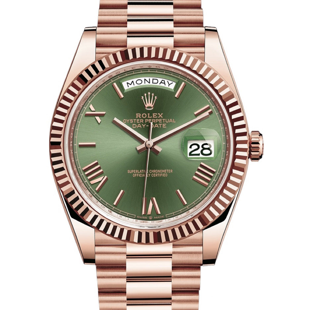 Rolex Day-Date 228235 Green - ART Luxury_Japan