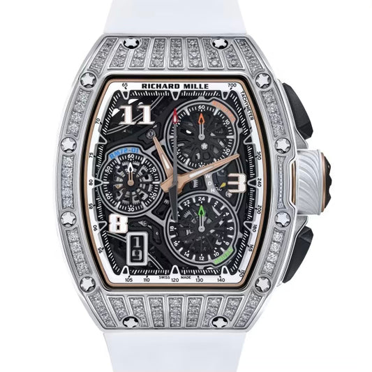 Richard Mille RM72-01 Automatic Winding Lifestyle Flyback Chronograph Medset Diamond - ART Luxury_Japan