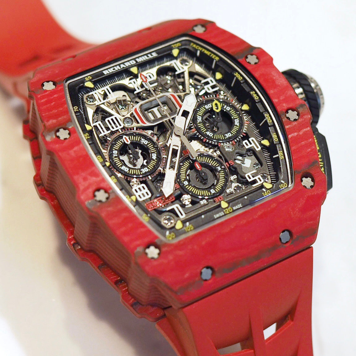 Richard Mille RM11-03 Automatic Flyback Chronograph Red - ART Luxury_Japan