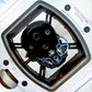 Richard Mille RM52-01 White Ceramic Blue Skull Limited Edition - ART Luxury_Japan
