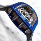 Richard Mille RM52-01 Blue Carbon TPT Tourbillon Skull Limited Edition - ART Luxury_Japan
