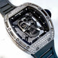 Richard Mille RM052 WG Diamond Tourbillon Black Skull - ART Luxury_Japan
