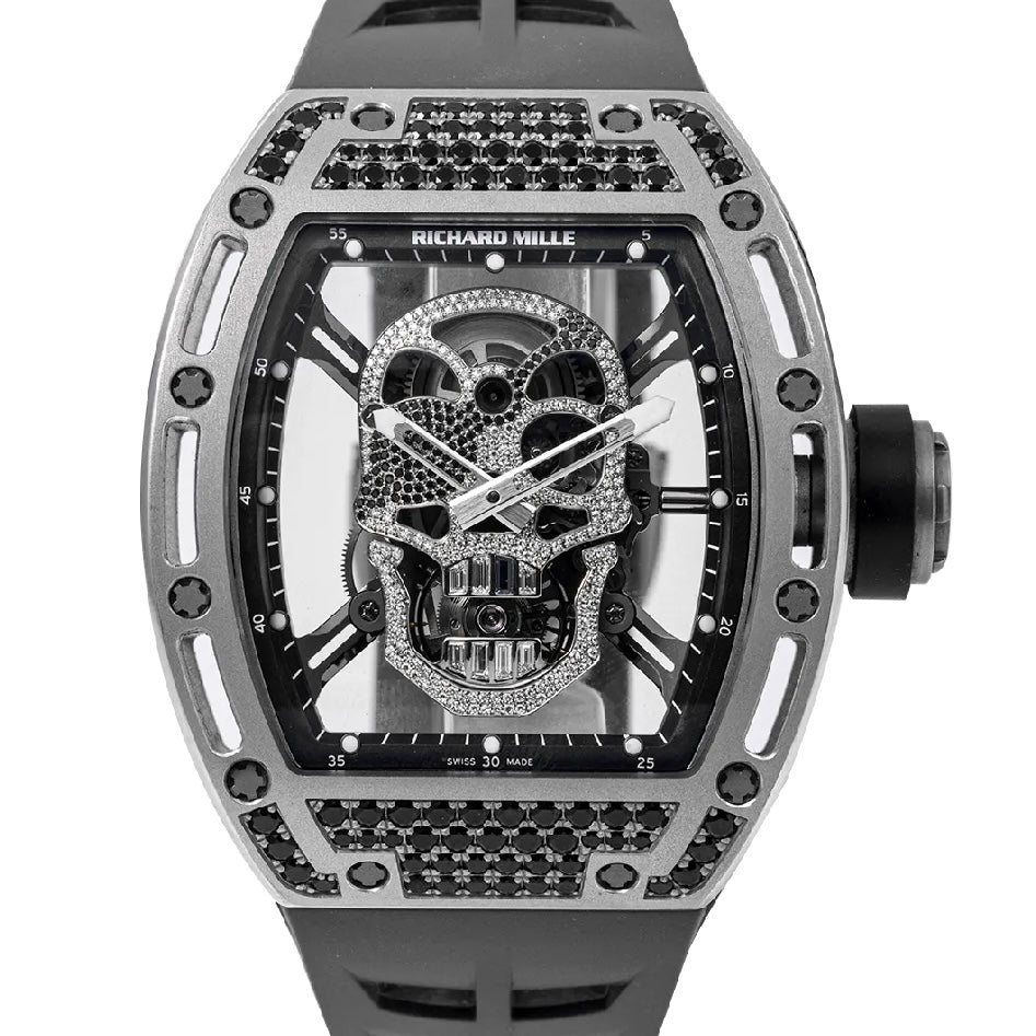 Richard Mille RM052 Black Sapphire Tourbillon Skull - ART Luxury_Japan