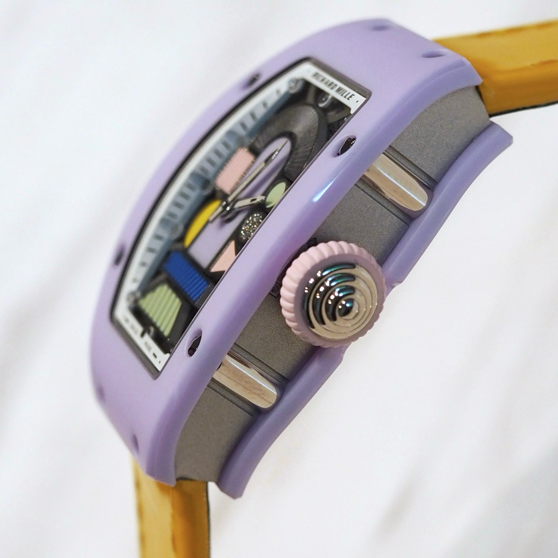 Richard Mille RM07-01 Automatic Winding Coloured Lavender Pink Ceramics - ART Luxury_Japan
