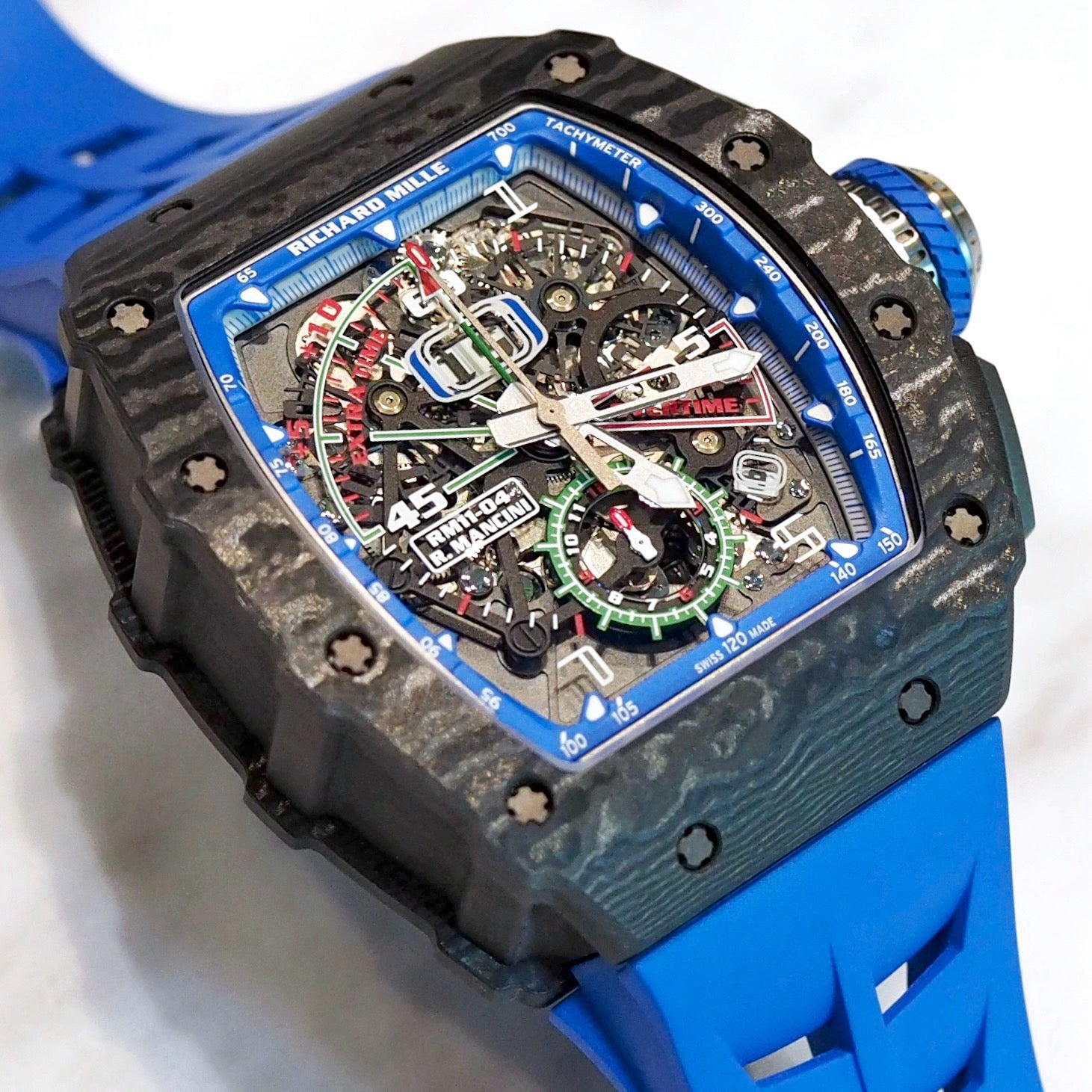 Richard Mille RM11-04 Automatic Winding Flyback Chronograph Roberto Mancini - ART Luxury_Japan