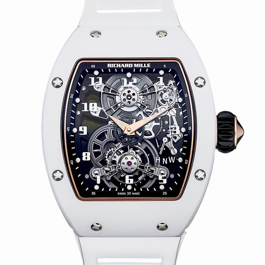 Richard Mille RM17-01 Manual Winding white ceramic - ART Luxury_Japan